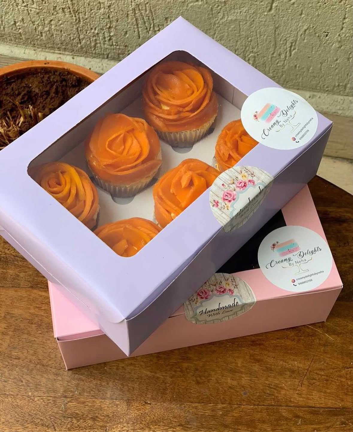 Cupcake cavity boxes
