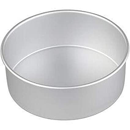 Qson Aluminium Round Cake Baking Mould 5 X 2.5"