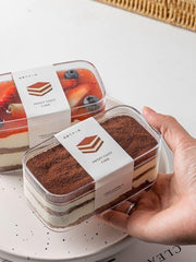 RECTANGULAR ACRYLIC DESSERT BOX