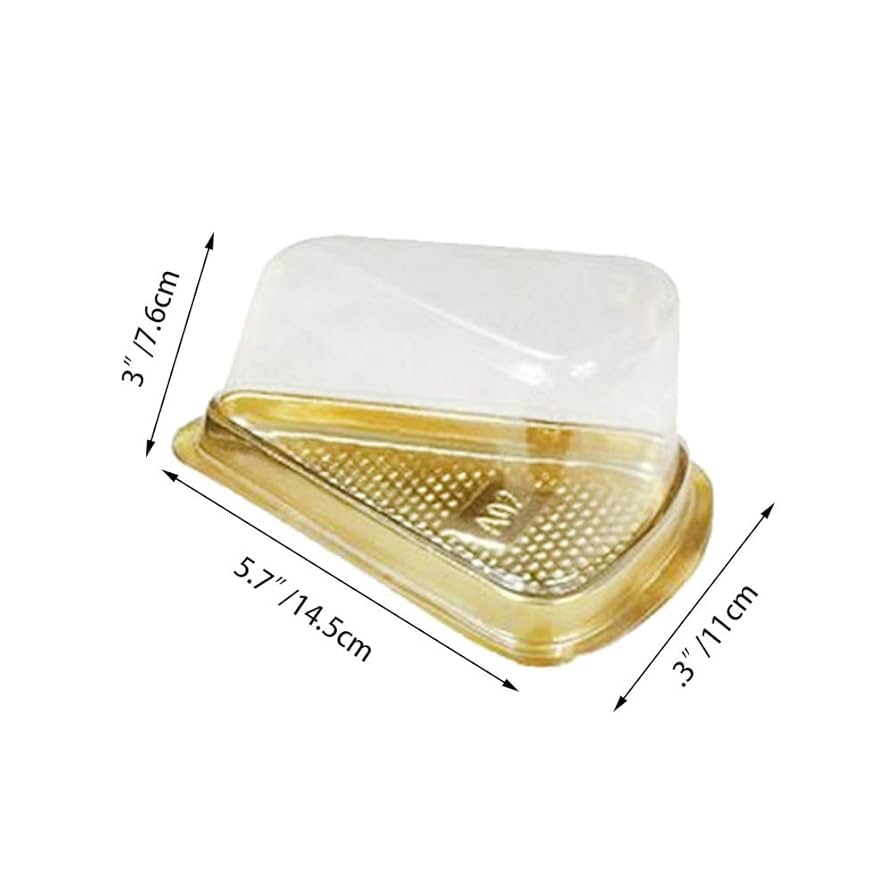 TRIANGLE PASTRY BASE WITH LID