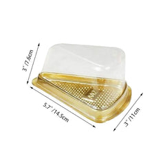 TRIANGLE PASTRY BASE WITH LID