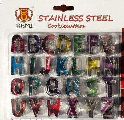 ALPHABET COOKIE CUTTER