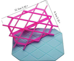 FONDANT QUILTED MOULD