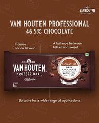 VanHouten Dark Chocolate Cocoa 46.5% 1 Kg
