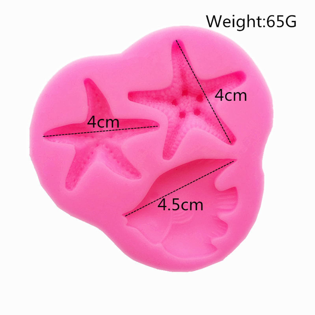 STARFISH FONDANT MOULD